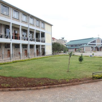 Tassia Catholic church primary school construction of new classrooms